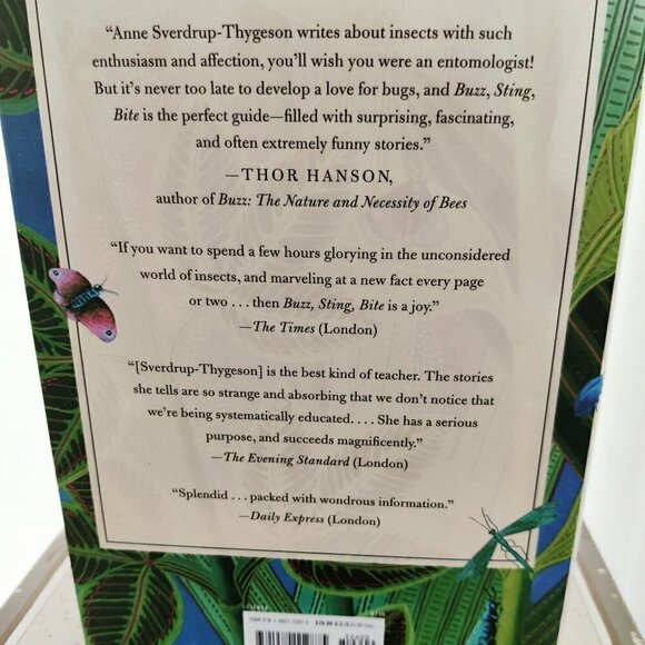 Book, 'Buzz, Sting, Bite' , Why We Need Insects by Anne Sverdrup-Thygeson - Picture 2 of 2